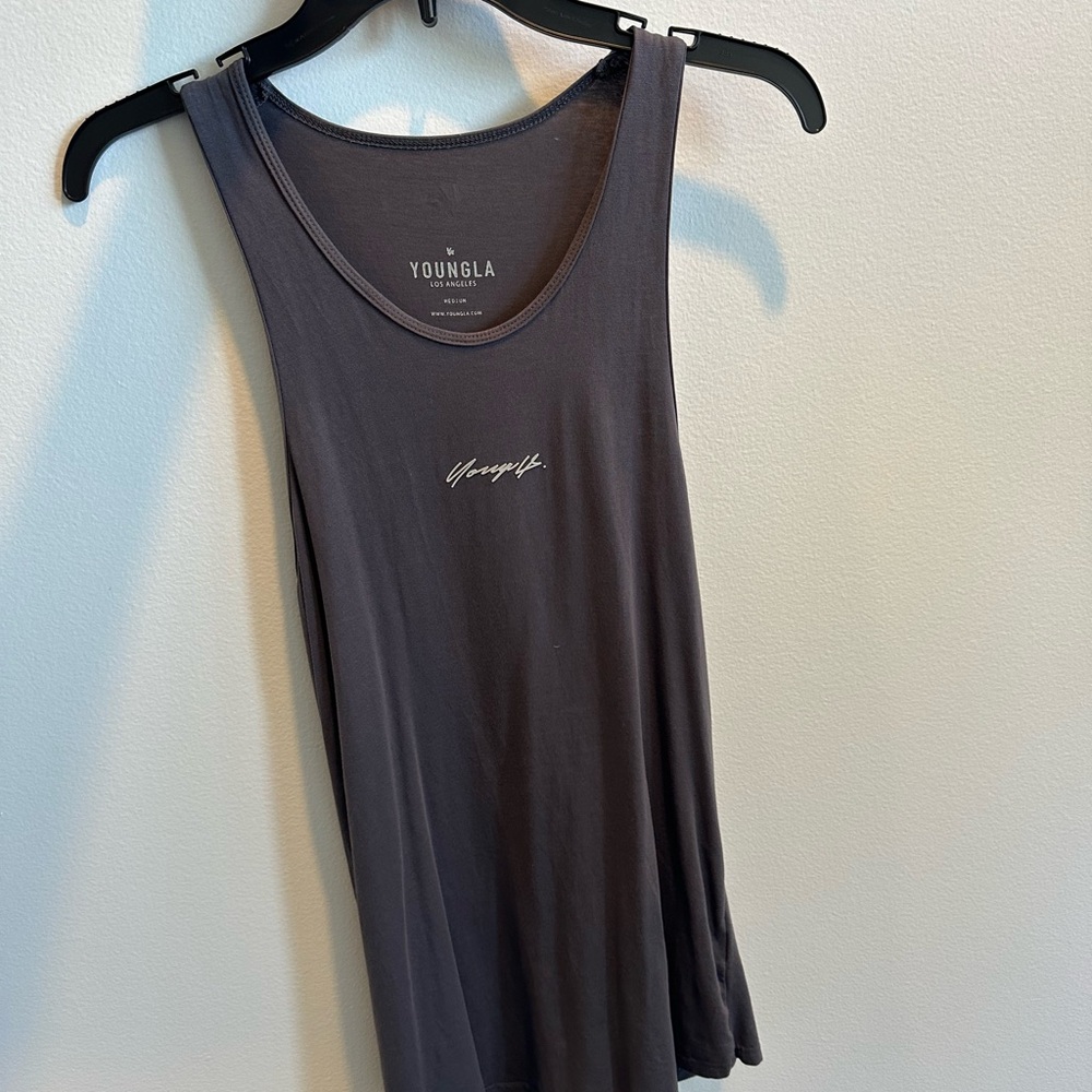 YoungLA Gray Charcoal Tank Top
